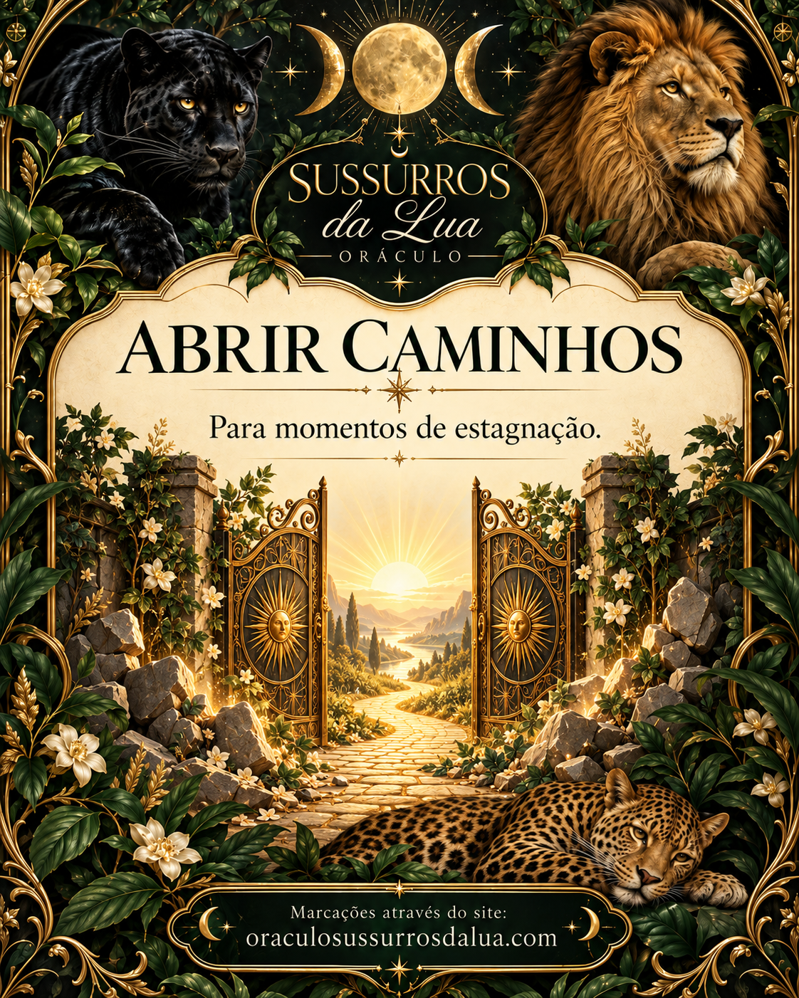 Abrir Caminhos — imagem oficial da leitura