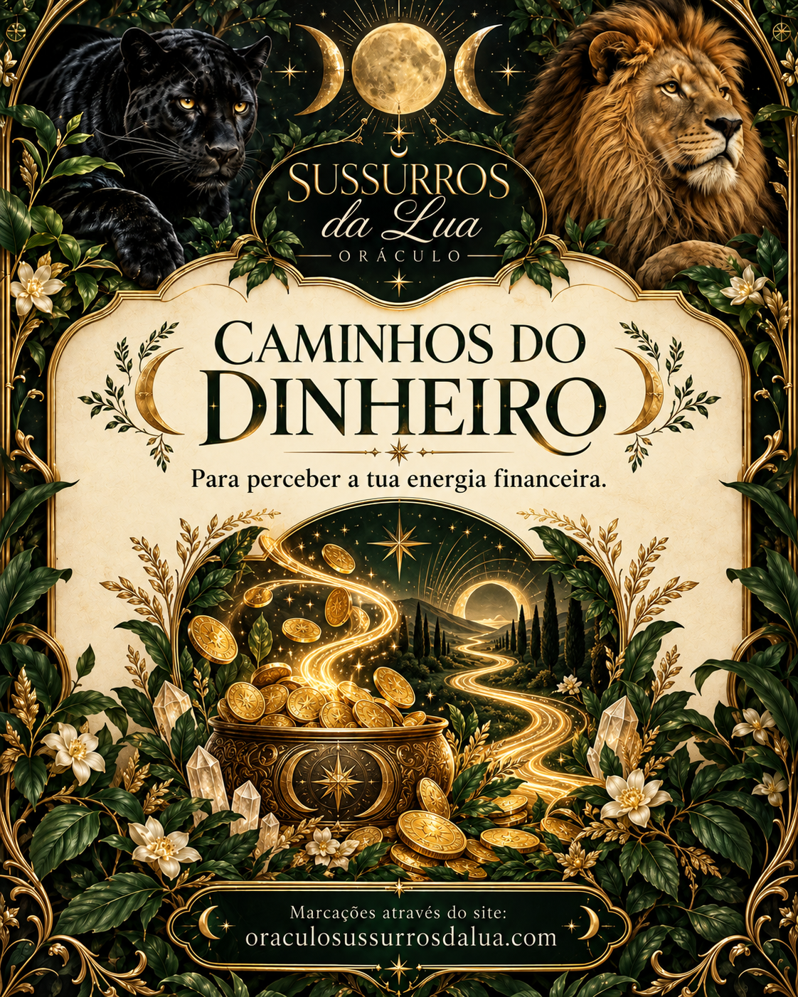 Caminhos do Dinheiro — imagem oficial da leitura