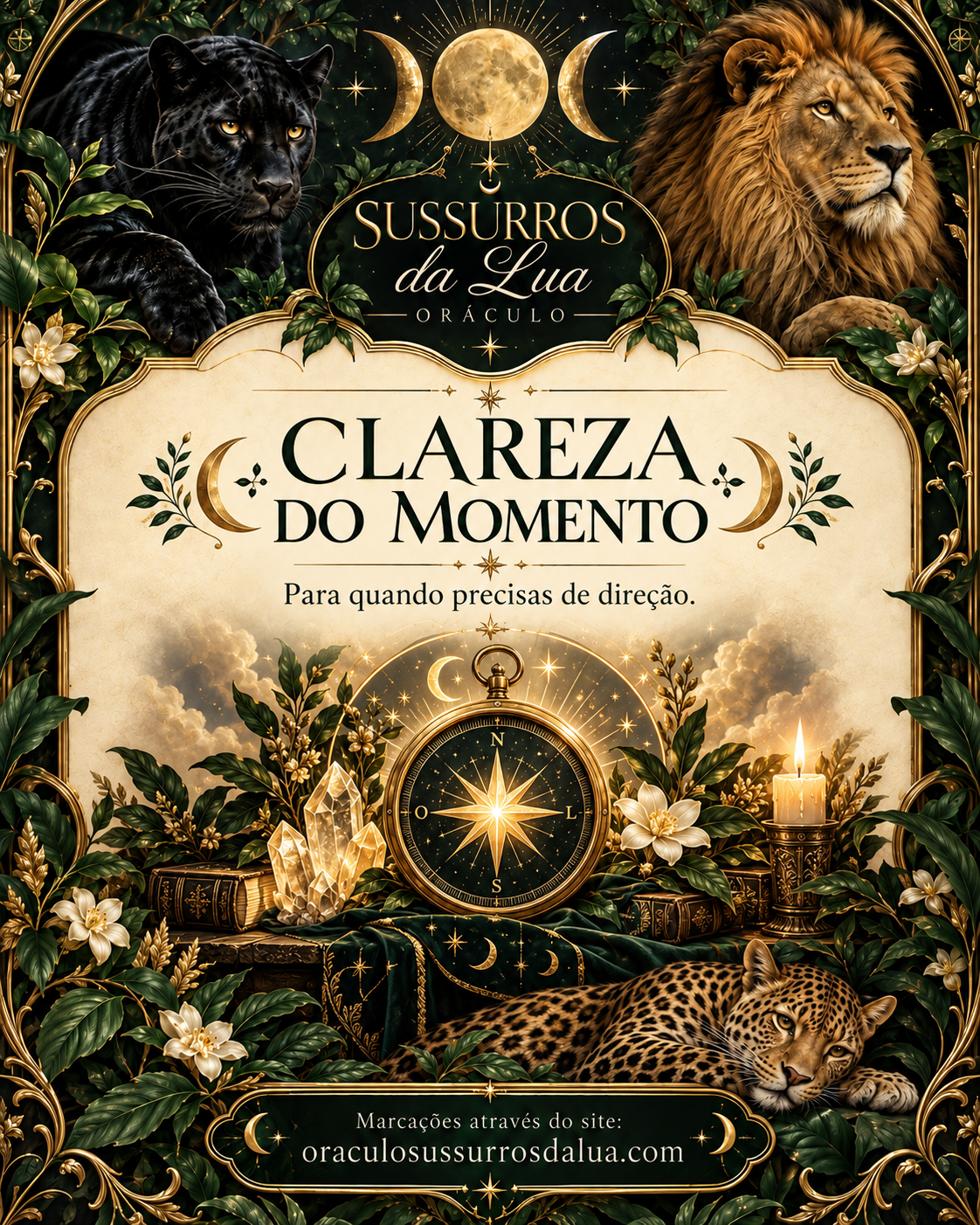Clareza do Momento — imagem oficial da leitura