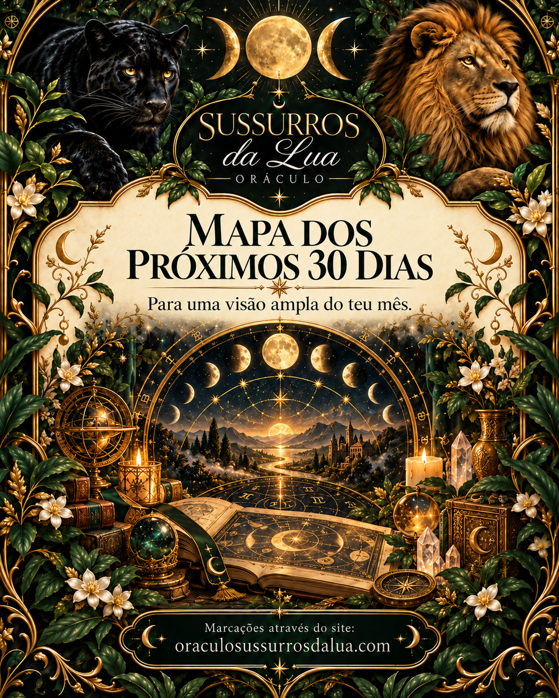Mapa dos Próximos 30 Dias — imagem oficial da leitura
