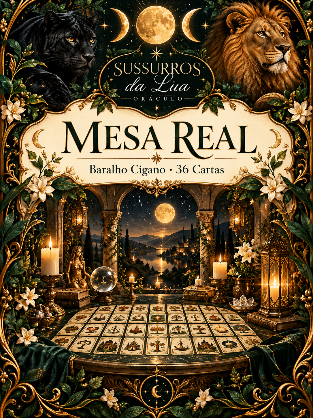 Mesa Real — 36 Cartas — imagem oficial da leitura