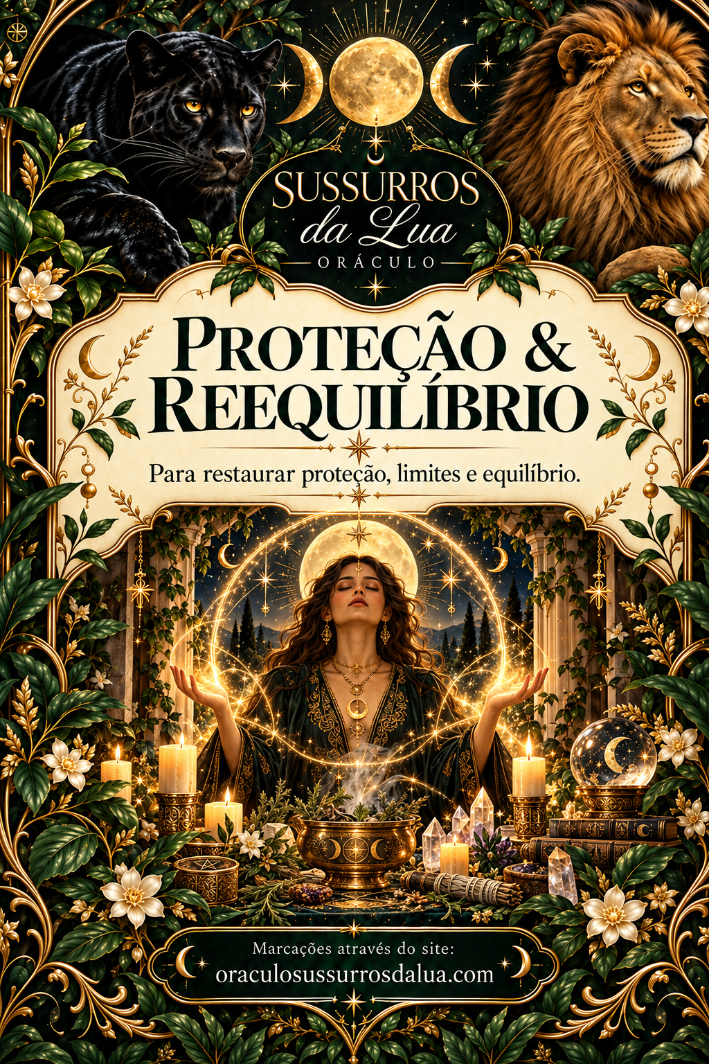 Proteção & Reequilíbrio — imagem oficial da leitura
